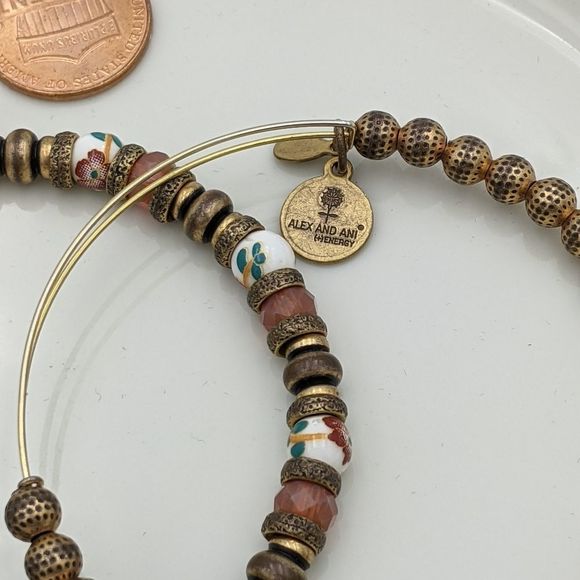 Alex and Ani Rafaleian Gold Romance Wrap Set - Picture 3 of 9